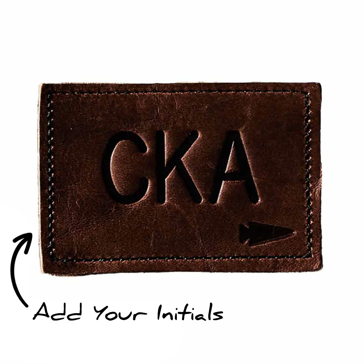 Patch  - Custom Leather Monogram - Image 5